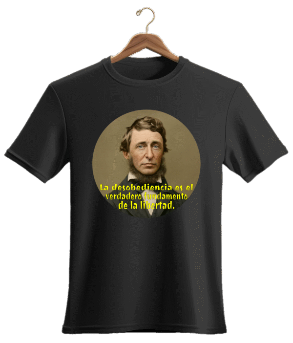 Remera Henry David Thoreau 1
